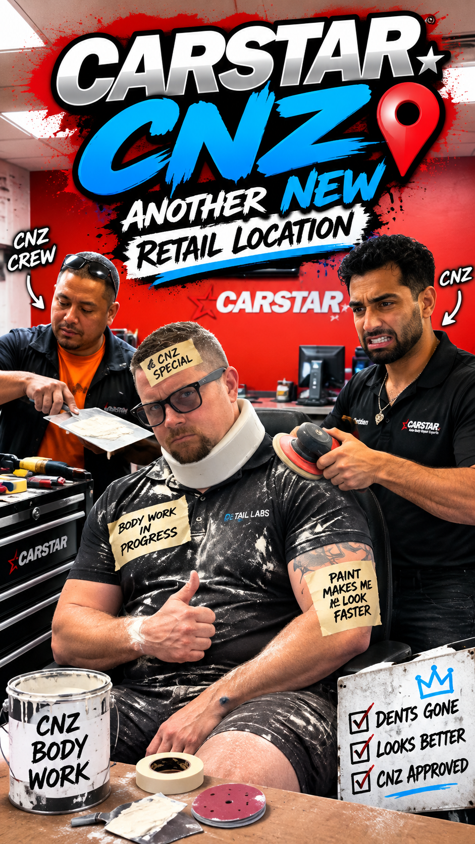 Detail Labs at CARSTAR CNZ Body & Paint in Cypress, TX